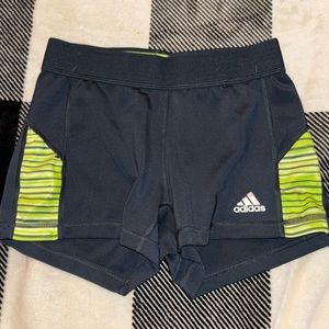 Adidas Navy Blue/Green Spandex size small